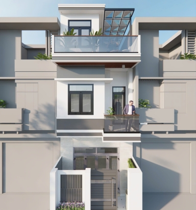 CẢI TẠO MẶT TIỀN NHÀ PHỐ - NHÀ BÈ